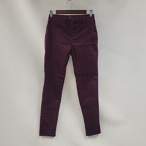 Hannah Pants Juniors Size Small Purple Stretch